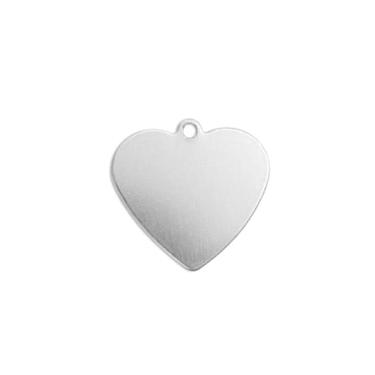 ImpressArt® Aluminum Heart with Ring Stamping Blanks